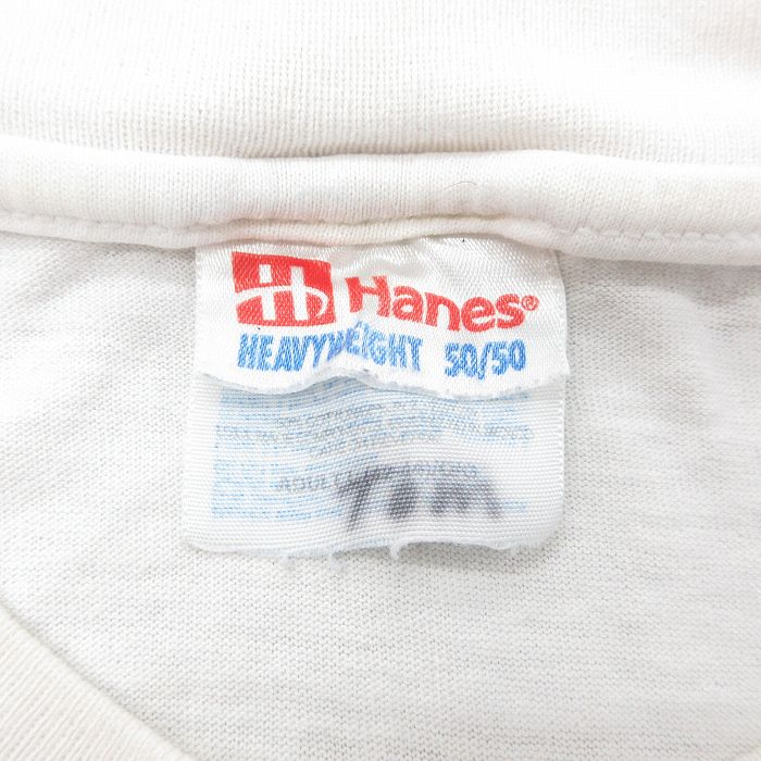 【中古】古着 ヘインズ 00s Tシャツ メンズ L 白 イースタンワシントン大学 クルーネック トレーニング アメカジ ストリート カレッジ ヴィンテージ カジュアル 25jun02 rushout-10711237 古着屋RushOut サンプル画像3