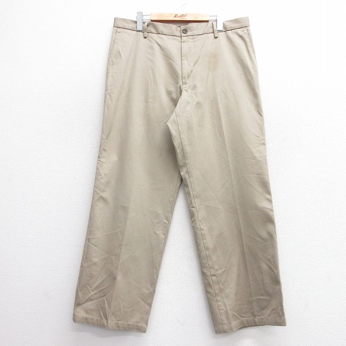樂天商城 - 【中古】古着 ドッカーズ　パンツ メンズ コットン ベージュ カーキ W36 中古 ボトムス ロング | 春夏 春物 春服 秋冬 秋物 秋服 長ズボン カジュアル メンズファッション ファッション おしゃれ