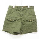 【中古】古着 ボーイスカウト ショート ブッシュパンツ ショーツ キッズ ボーイズ 子供服 80年代 80s タロン 緑 グリーン | 春夏 春物 春服 秋冬 秋物 秋服 女の子 子ども服 こども服 カジュアル ファッション おしゃれ かわいい