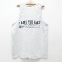 【中古】古着 ビンテージ ヴィンテージ タンクトップ キッズ ボーイズ 子供服 00年代 00s ATLANTIC BREWING 船 薄グレー 霜降り | 春...