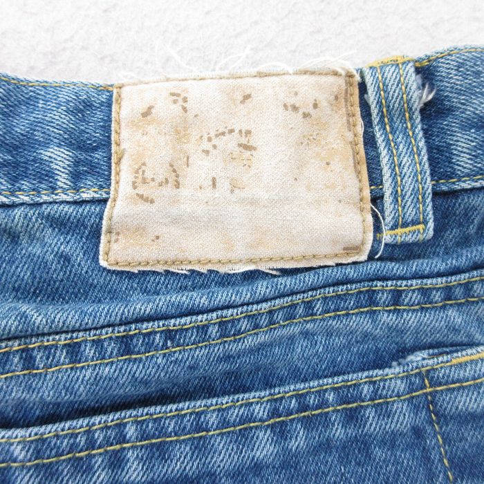 【中古】古着 ビューグルボーイ ショートパンツ ショーツ メンズ コットン 紺 ネイビー デニム W31 中古 ボトムス 短パン ショーパン ハーフ | 春夏 春物 春服 夏物 夏服 半ズボン カジュアル メンズファッション ファッション おしゃれ