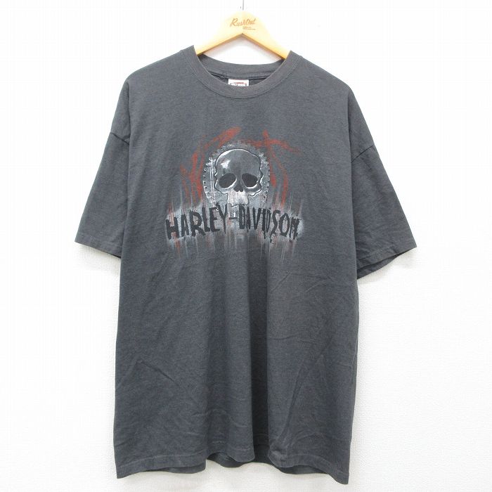 US古着◇ヴィンテージ ハーレーダビッドソン スカル Tシャツ
