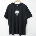【中古】古着 フルーツオブザルーム 半袖 ビンテージ ヴィンテージTシャツ メンズ 00年代 00s バスケットボール クルーネック 丸首 黒 ブラック XLサ...