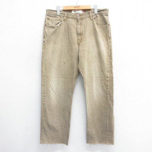 【中古】古着 ジーンズ リーバイス Levis 505 メンズ コットン 茶系 ブラウン デニム W36 中古 ボトムス ジーパン Gパン ロングパンツ | 春夏 春物 春服 秋冬 秋物 秋服 長ズボン カジュアル メンズファッション ファッション おしゃれ 【中古】古着 ジーンズ リーバイス Levis 505 メンズ コットン 茶系 ブラウン デニム W36 中古 ボトムス ジーパン Gパン ロングパンツ | 春夏 春物 春服 秋冬 秋物 秋服 長ズボン カジュアル メンズファッション ファッション おしゃれ