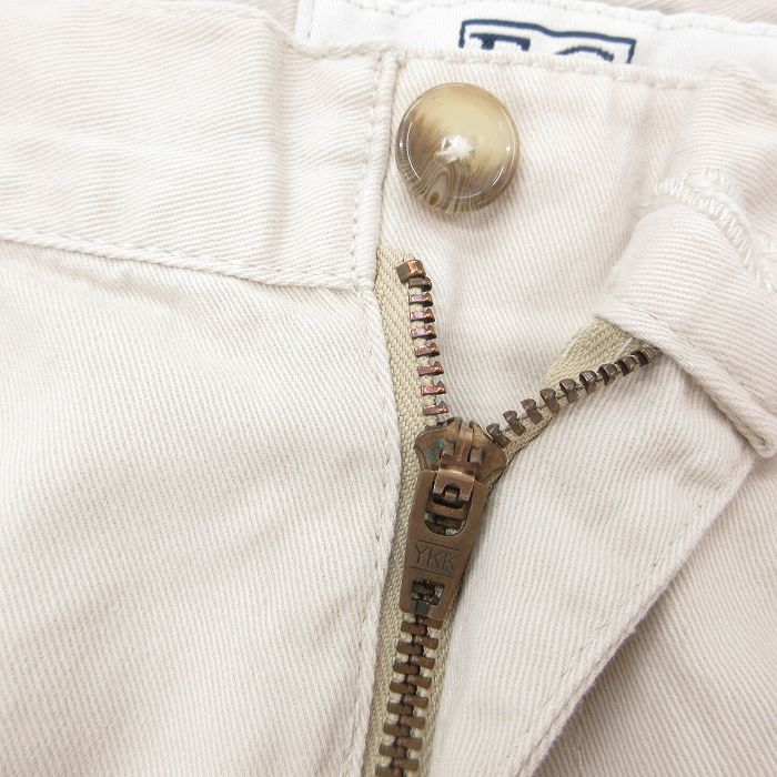 【中古】古着 ショートパンツ ショーツ メンズ コットン 薄ベージュ カーキ W38 中古 ボトムス 短パン ショーパン ハーフ | 春夏 春物 春服 夏物 夏服 半ズボン カジュアル メンズファッション ファッション おしゃれ