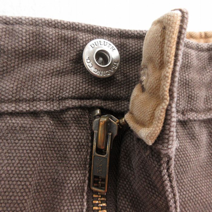 【中古】古着 DULUTH TRADING ショート カーゴパンツ ショーツ メンズ ダック地 コットン こげ茶 ブラウン W36 中古 ボトムス 短パン ショーパン | 春夏 春物 春服 夏物 夏服 半ズボン カジュアル メンズファッション ファッション おしゃれ 5OF