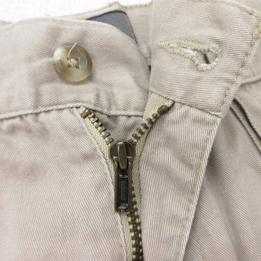 【中古】古着 ショート ブッシュパンツ ショーツ メンズ コットン ベージュ系 カーキ W35 中古 ボトムス 短パン ショーパン | 春夏 春物 春服 夏物 夏服 半ズボン カジュアル メンズファッション ファッション おしゃれ