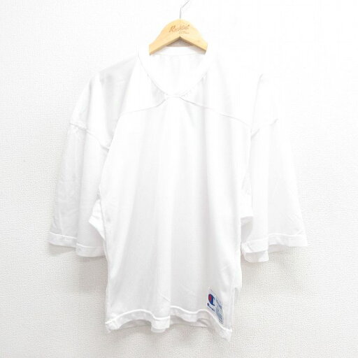 【中古】古着 チャンピオン champion 半袖 ビンテージ ヴィンテージ フットボールTシャツ メンズ 90年代 90s 無地 メッシュ地 Vネック USA製 アメリカ製 白 ホワイト 【spe】 Lサイズ 中古 | 春夏 春物 春服 秋冬 秋物 秋服 メンズファッション ロンT カットソー 【中古】古着 チャンピオン champion 半袖 ビンテージ ヴィンテージ フットボールTシャツ メンズ 90年代 90s 無地 メッシュ地 Vネック USA製 アメリカ製 白 ホワイト 【spe】 Lサイズ 中古 | 春夏 春物 春服 秋冬 秋物 秋服 メンズファッション ロンT カットソー
