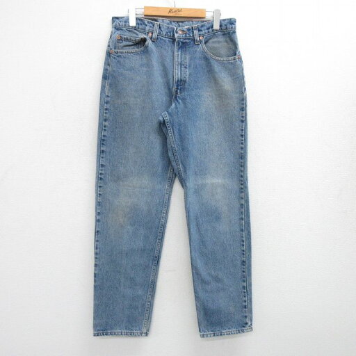 【中古】古着 リーバイス Levis ジーンズ メンズ テーパード 紺 ネイビー デニム W32 中古 ボトムス ジーパン Gパン ロングパンツ | 春夏 春物 春服 秋冬 秋物 秋服 長ズボン カジュアル メンズファッション ファッション おしゃれ 【中古】古着 リーバイス Levis ジーンズ メンズ テーパード 紺 ネイビー デニム W32 中古 ボトムス ジーパン Gパン ロングパンツ | 春夏 春物 春服 秋冬 秋物 秋服 長ズボン カジュアル メンズファッション ファッション おしゃれ