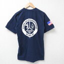 【中古】古着 半袖 ビンテージ ヴィンテージTシャツ メンズ 00年代 00s LOCAL 胸ポケット付き コットン クルーネック 丸首 USA製 アメリカ製 紺 ネイビー Mサイズ 中古 | 春夏 夏物 夏服 ヴィンテージTシャツ メンズファッション カットソー ティーシャツ ティシ