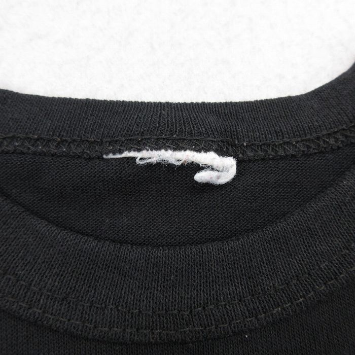 【中古】古着 半袖 ビンテージ ヴィンテージTシャツ キッズ ボーイズ 子供服 90年代 90s NFL ニューイングランドペイトリオッツ クルーネック 丸首 黒 ブラック アメフト スーパーボウル | 春夏 春物 春服 秋冬 秋物 秋服 女の子 子ども服 こども服 カジュアル フ 5OF