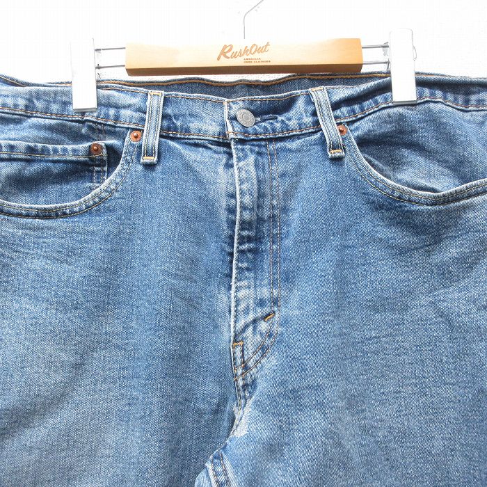 【中古】古着 リーバイス Levis 559 ジーンズ メンズ 紺 ネイビー デニム W36 中古 ボトムス ジーパン Gパン ロングパンツ | 春夏 春物 春服 秋冬 秋物 秋服 長ズボン カジュアル メンズファッション ファッション おしゃれ