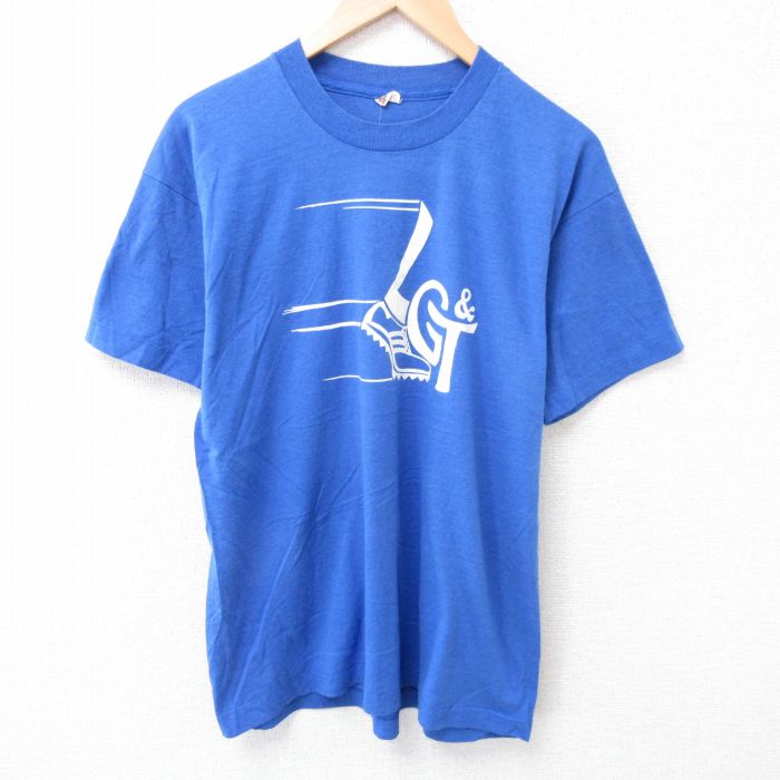 【中古】古着 スクリーンスターズ 半袖 ビンテージ ヴィンテージTシャツ メンズ 80年代 80s LGT クルーネック 丸首 USA製 アメリカ製 ..