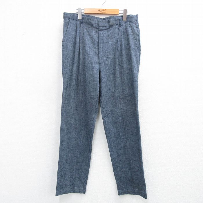 乐天商城 - 【中古】古着パンツ メンズ 80年代 80s タロン USA製 アメリカ製 紺 ネイビー 【spe】 W36 中古 ボトムス ロング | 春夏 春物 春服 秋冬 秋物 秋服 長ズボン カジュアル メンズファッション ファッション おしゃれ