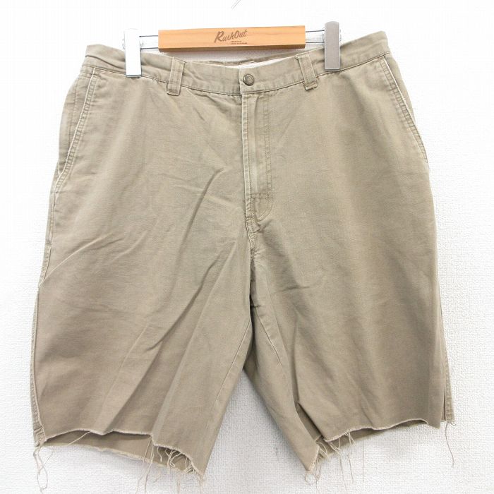 【中古】古着 コロンビア COLUMBIA ショートパンツ ショーツ メンズ 00年代 00s コットン 濃ベージュ カーキ W33 中古 ボトムス 短パン ショーパン ハーフ | 春夏 春物 春服 夏物 夏服 半ズボン カジュアル メンズファッション ファッション おしゃれ
