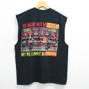 【中古】古着 ノースリーブ ビンテージ ヴィンテージTシャツ メンズ 00年代 00s ゲーム モータルコンバット コットン クルーネック 丸首 黒 ブラック 【spe】 Lサイズ 中古 春夏 夏物 夏服 メンズファッション カジュアル おしゃれ