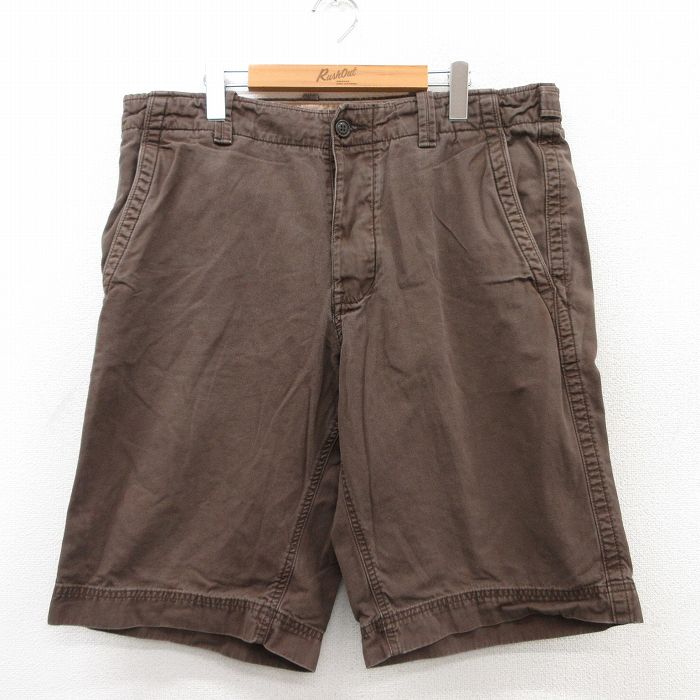 【中古】古着 ギャップ GAP ショートパンツ ショーツ メンズ コットン 茶 ブラウン W38 中古 ボトムス 短パン ショーパン ハーフ | 春夏 春物 春服 夏物 夏服 半ズボン カジュアル メンズファッション ファッション おしゃれ