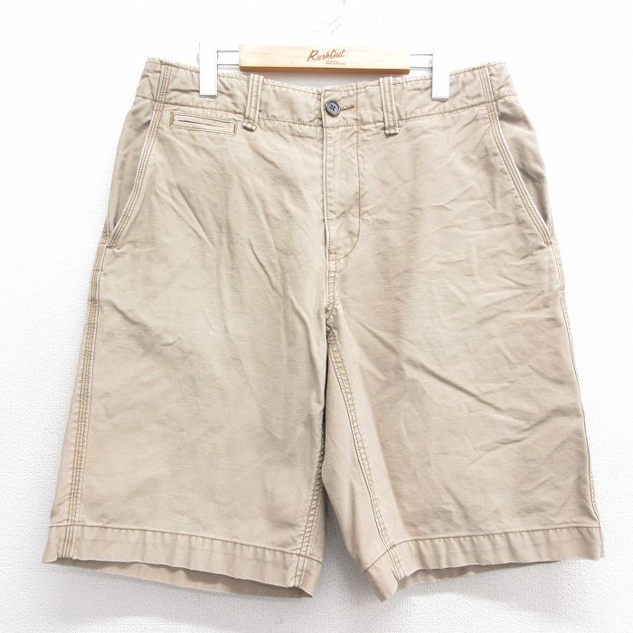 Rakuten - 【中古】古着 ギャップ ショートパンツ メンズ W33 ベージュ コットン カジュアル ストリート アメカジ きれいめ ヴィンテージ レトロ オールド 25jul07