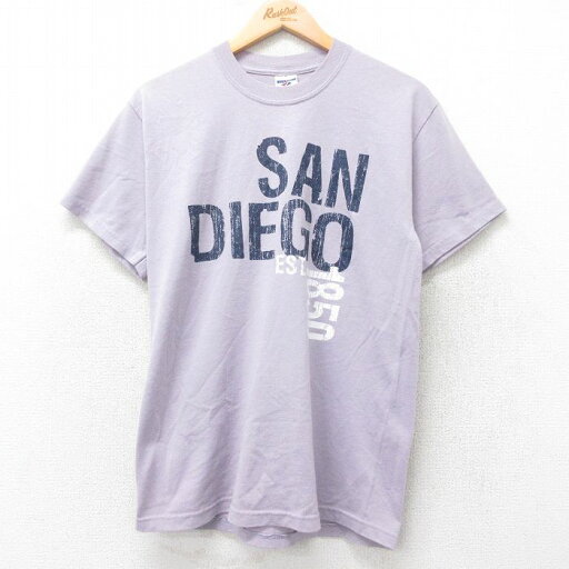 【中古】古着 ジャージーズ 半袖 ビンテージ ヴィンテージTシャツ メンズ 00年代 00s サンディエゴ クルーネック 丸首 薄紫 パープル Mサイズ 中古 | 春夏 夏物 夏服 ヴィンテージTシャツ メンズファッション カットソー ティーシャツ ティシャツ メンズTシャツ 【中古】古着 ジャージーズ 半袖 ビンテージ ヴィンテージTシャツ メンズ 00年代 00s サンディエゴ クルーネック 丸首 薄紫 パープル Mサイズ 中古 | 春夏 夏物 夏服 ヴィンテージTシャツ メンズファッション カットソー ティーシャツ ティシャツ メンズTシャツ