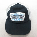 中古 メッシュ キャップ MLB タンパベイレイズ ツートンカラー バイカラー 黒 ブラック メジャーリーグ ベースボール 野球