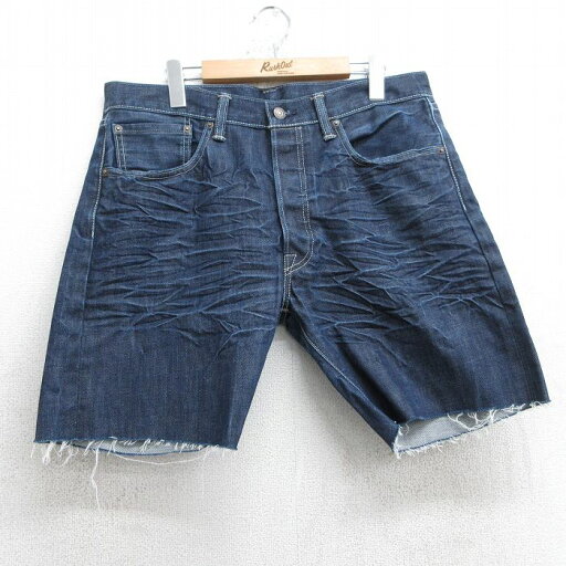 【中古】古着 リーバイス Levis 501 ショートパンツ ショーツ メンズ ヒゲ コットン 濃紺 ネイビー デニム W36 中古 ボトムス 短パン ショーパン ハーフ | 春夏 春物 春服 夏物 夏服 半ズボン カジュアル メンズファッション ファッション おしゃれ 【中古】古着 リーバイス Levis 501 ショートパンツ ショーツ メンズ ヒゲ コットン 濃紺 ネイビー デニム W36 中古 ボトムス 短パン ショーパン ハーフ | 春夏 春物 春服 夏物 夏服 半ズボン カジュアル メンズファッション ファッション おしゃれ