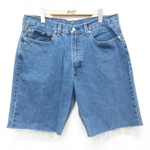 【中古】古着 リーバイス Levis 550 ショートパンツ ショーツ メンズ コットン 紺 ネイビー デニム W36 中古 ボトムス 短パン ショーパン ハーフ | 春夏 春物 春服 夏物 夏服 半ズボン カジュアル メンズファッション ファッション おしゃれ 【中古】古着 リーバイス Levis 550 ショートパンツ ショーツ メンズ コットン 紺 ネイビー デニム W36 中古 ボトムス 短パン ショーパン ハーフ | 春夏 春物 春服 夏物 夏服 半ズボン カジュアル メンズファッション ファッション おしゃれ
