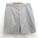【中古】古着 ショート ワークパンツ ショーツ メンズ 90年代 90s USA製 アメリカ製 グレー W38 中古 ボトムス 短パン ショーパン | 春夏 春物 春服 夏物 夏服 半ズボン カジュアル メンズファッション ファッション おしゃれ