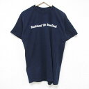 【中古】古着 半袖 ビンテージ ヴィンテージTシャツ メンズ 00年代 00s Sweet コットン クルーネック 丸首 紺 ネイビー Mサイズ 中古 | 春夏 夏物 夏服 ヴィンテージTシャツ メンズファッション カットソー ティーシャツ ティシャツ メンズTシャツ 半袖Tシャツ 半