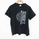 【中古】古着 半袖 ビンテージ ヴィンテージTシャツ メンズ 00年代 00s インディアン コットン クルーネック 丸首 黒 ブラック Lサイズ 中古 | 春夏 夏物 夏服 ヴィンテージTシャツ メンズファッション カットソー ティーシャツ ティシャツ メンズTシャツ 半袖Tシ(4)