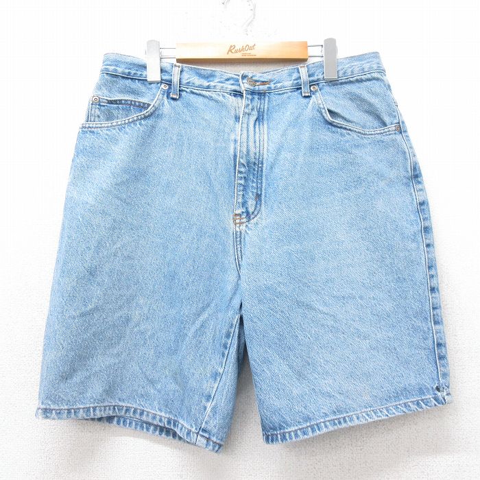 Rakuten - 【中古】古着 80s ショートパンツ メンズ デニム W36 80年代 ヒゲ コットン タロン 紺 ネイビー ショーツ アメカジ ストリート カジュアル きれいめ ヴィンテージ 25jul17