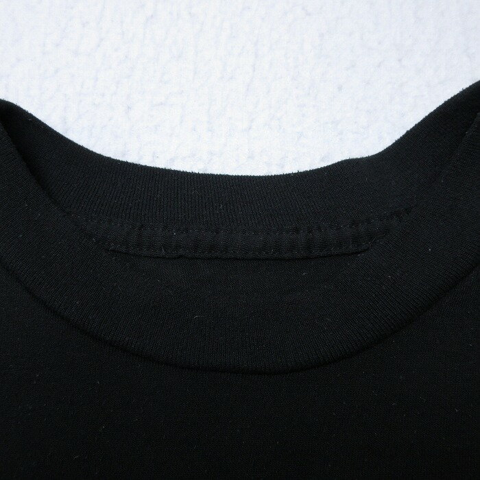 【中古】古着 半袖Tシャツ メンズ ミリタリー アーミー ARMY 大きいサイズ 2L LL ビッグシルエット ゆったり ビッグサイズ オーバーサイズ ロング丈 クルーネック 丸首 黒 ブラック XLサイズ 中古 | 春夏 夏物 夏服 メンズファッション カットソー ティーシャツ