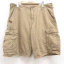 【中古】古着 リー Lee ショート カーゴパンツ ショーツ メンズ コットン ベージュ系 カーキ W36 中古 ボトムス 短パン ショーパン | 春夏 春物 春服 夏物 夏服 半ズボン カジュアル メンズファッション ファッション おしゃれ(4)