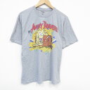 【中古】古着 半袖Tシャツ メンズ アニメ ニコロデオンアングリービー...(4)