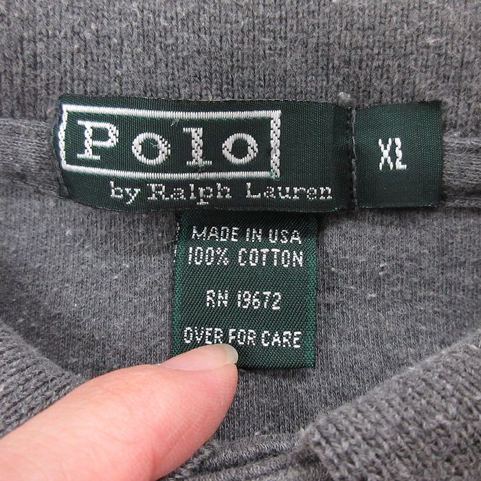 【中古】古着 90s ラルフローレン Ralph Lauren 半袖ポロシャツ キッズ ボーイズ ...
