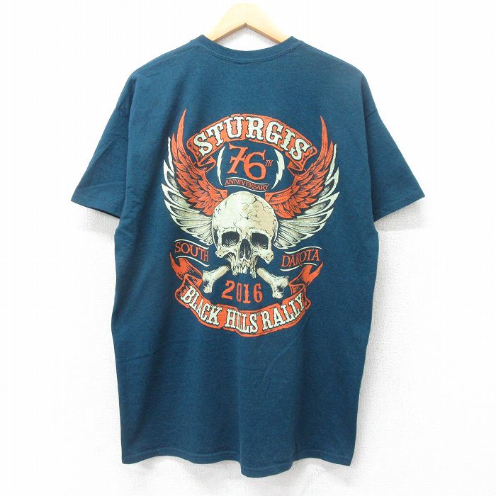 レア スカルウィング ドクロ STURGIS Ｔシャツ 90s 00s M FJ 2025年最新】sturgis tシャツの人気アイテム - メルカリ