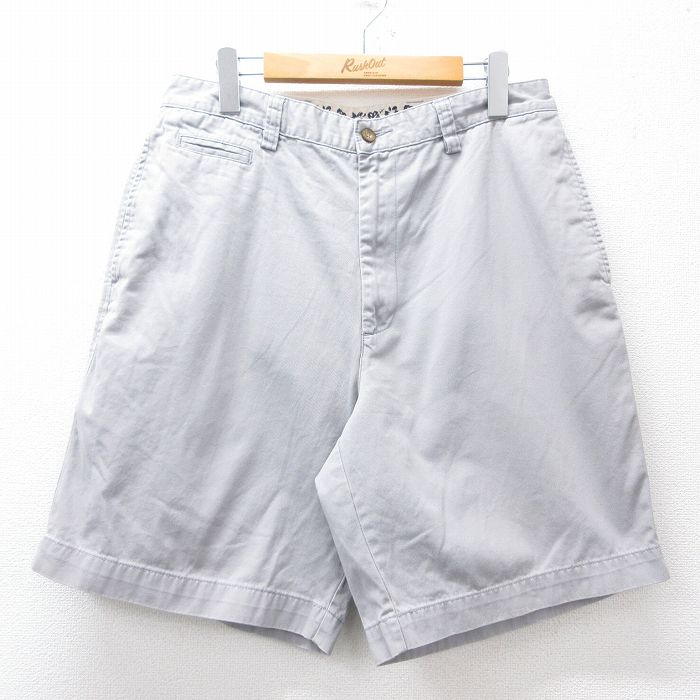 【中古】古着 アリゾナジーンズ ショートパンツ ショーツ メンズ 00年代 00s コットン 薄グレー W32 中古 ボトムス 短パン ショーパン ハーフ | 春夏 春物 春服 夏物 夏服 半ズボン カジュアル メンズファッション ファッション おしゃれ