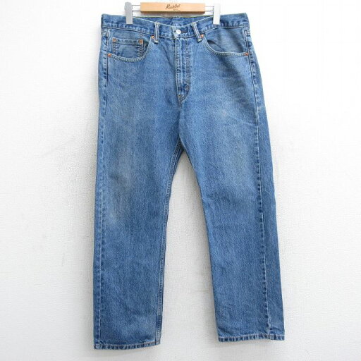 【中古】古着 ジーンズ Levis リーバイス 505 メンズ コットン 紺 ネイビー デニム W36 中古 ボトムス ジーパン Gパン ロングパンツ | 春夏 春物 春服 秋冬 秋物 秋服 長ズボン カジュアル メンズファッション ファッション おしゃれ 【中古】古着 ジーンズ Levis リーバイス 505 メンズ コットン 紺 ネイビー デニム W36 中古 ボトムス ジーパン Gパン ロングパンツ | 春夏 春物 春服 秋冬 秋物 秋服 長ズボン カジュアル メンズファッション ファッション おしゃれ