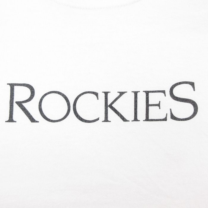 【中古】古着 00s ヴィンテージTシャツ メンズ Lサイズ 白 クルーネック コットン カジュアル トップス アメカジ ストリート きれいめ レトロ オールド 25jul31 rushout-10723295 古着屋RushOut サンプル画像2