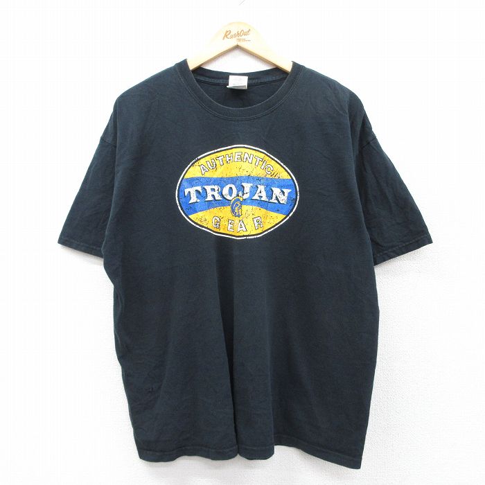 大濠Jordan TROJANS Tシャツ XS 黒 大濠Jordan TROJANS Tシャツ XS 黒 大濠Jordan TROJANS Tシャツ