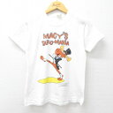 【中古】古着 スクリーンスターズ 半袖 ビンテージ ヴィンテージTシャツ キッズ ボーイズ 子供服 90年代 90s アニメ ロッキーとウィンクルの大冒険 MA...