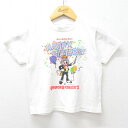 【中古】古着 半袖 ビンテージ ヴィンテージTシャツ キッズ ボーイズ 子供服 90年代 90s チャッキーチーズ ネズミ クルーネック 丸首 USA製 アメリ...