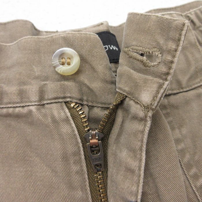 【中古】古着 ショート ブッシュパンツ ショーツ メンズ コットン 茶 ブラウン W34 中古 ボトムス 短パン ショーパン | 春夏 春物 春服 夏物 夏服 半ズボン カジュアル メンズファッション ファッション おしゃれ