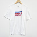 【中古】古着 ヘインズ Hanes 半袖 ビンテージ ヴィンテージTシャツ メンズ 00年代 00s WYRK コットン クルーネック 丸首 白 ホワイト XLサイズ 中古 | 春夏 夏物 夏服 ヴィンテージTシャツ メンズファッション カットソー ティーシャツ ティシャツ メンズTシャツ