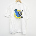 【中古】古着 ヘインズ Hanes 半袖 ビンテージ ヴィンテージTシャツ メンズ 00年代 00s SBC コットン クルーネック 丸首 白 ホワイト XLサイズ 中古 | 春夏 夏物 夏服 ヴィンテージTシャツ メンズファッション カットソー ティーシャツ ティシャツ メンズTシャツ