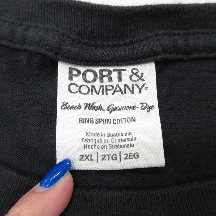 【中古】古着 半袖 ロックTシャツ バンドTシャツ メンズ コットン クルーネック 丸首 黒 ブラック XLサイズ 中古 | 春夏 夏物 夏服 メンズファッション カットソー ティーシャツ ティシャツ メンズTシャツ 半袖Tシャツ 半袖ティーシャツ カジュアルTシャツ おしゃ