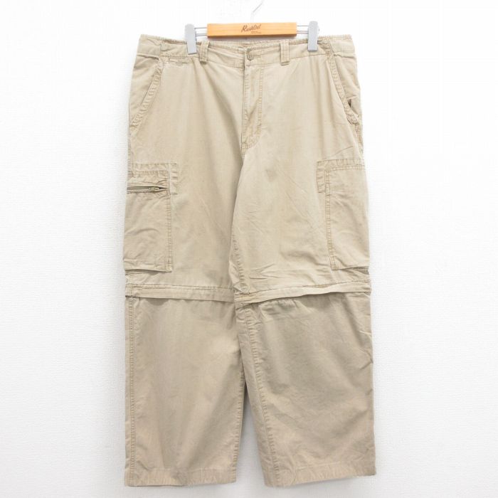 【中古】古着 ギャップ GAPパンツ メンズ 00年代 00s コットン ベージュ カーキ W37 中古 ボトムス ロング | 春夏 春物 春服 秋冬 秋物 秋服 長ズボン カジュアル メンズファッション ファッション おしゃれ 2OF