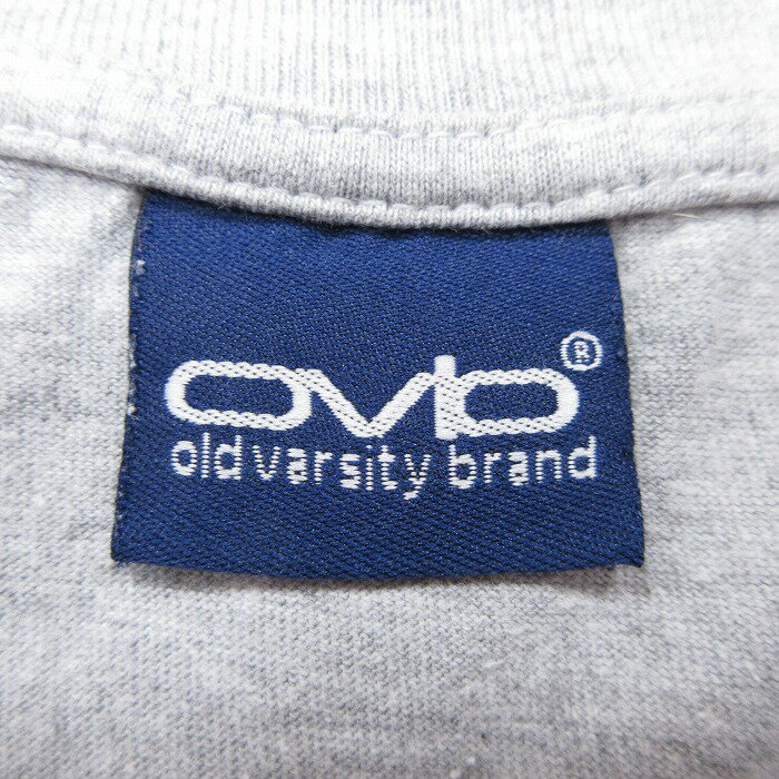 【中古】古着 半袖Tシャツ メンズ UCLA 大きいサイズ 2L LL ビッグシルエット ゆったり ビッグサイズ オーバーサイズ クルーネック 丸首 グレー 霜降り XLサイズ 中古 | 春夏 夏物 夏服 メンズファッション カットソー ティーシャツ ティシャツ メンズTシャツ 半
