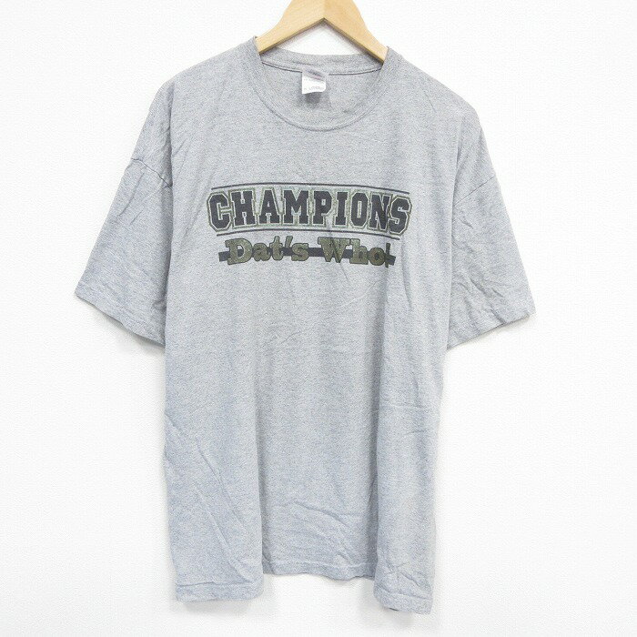 【中古】古着 半袖Tシャツ メンズ チャンピオンズ 大きいサイズ 2L...(4.0)