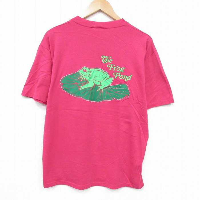 XL★古着 半袖 ビンテージ Tシャツ メンズ 80年代 80s レインボー クルーネック 濃ピンク &yen;&nbsp;3,900（税込） XL★古着 ジャージーズ 半袖 ビンテージ Tシャツ メンズ 80年代 80s ロックンロール クルーネック USA製 黒 &yen;&nbsp;3,900（税込） XL★古着 ジャージーズ 半袖 ビンテージ Tシャツ メンズ 80年代 80s 鳥 クルーネック USA製 白 &yen;&nbsp;3,900（税込） XL★古着 ジャージーズ 半袖 ビンテージ Tシャツ メンズ 80年代 80s バス クルーネック USA製 赤 &yen;&nbsp;3,900（税込） XL★古着 ジャージーズ 半袖 ビンテージ Tシャツ メンズ 80年代 80s 花 クルーネック USA製 白 &yen;&nbsp;3,900（税込） XL★古着 ジャージーズ 半袖 ビンテージ Tシャツ メンズ 80年代 80s 機械図 クルーネック USA製 薄黄 &yen;&nbsp;4,900（税込） XL★古着 スクリーンスターズ 半袖 ビンテージ Tシャツ メンズ 80年代 80s スタッフ クルーネック USA製 濃ピンク &yen;&nbsp;2,900（税込） XL★古着 ジャージーズ 半袖 ビンテージ Tシャツ メンズ 00年代 00s 犬 クルーネック 濃ピンク &yen;&nbsp;2,400（税込） XL★古着 ジャージーズ 半袖 ビンテージ Tシャツ メンズ 80年代 80s ハンター サイズ クルーネック USA製 赤 &yen;&nbsp;3,900（税込） XL★古着 半袖 ビンテージ Tシャツ メンズ 80年代 80s カエル サンアントニオ 大きいサイズ クルーネック 白 &yen;&nbsp;4,900（税込） XL★古着 ジャージーズ 半袖 ビンテージ Tシャツ メンズ 80年代 80s IROQUOIS 大きいサイズ クルーネック USA製 エンジ &yen;&nbsp;3,900（税込） XL★古着 ジャージーズ 半袖 ビンテージ Tシャツ メンズ 80年代 80s アトランティック 大きいサイズ クルーネック USA製 紫 &yen;&nbsp;3,900（税込） XL★古着 ジャージーズ 半袖 ビンテージ Tシャツ メンズ 00年代 00s カエル VENICE コットン クルーネック 白 &yen;&nbsp;2,400（税込） XL★古着 ジャージーズ 半袖 ビンテージ Tシャツ メンズ 90年代 90s 音符 VISUALIZE 大きいサイズ クルーネック USA製 濃ピンク &yen;&nbsp;3,900（税込） XL★古着 ジャージーズ 半袖 ビンテージ Tシャツ メンズ 90年代 90s イカリ MISQUAMICUT 大きいサイズ コットン クルーネック USA製 濃ピンク &yen;&nbsp;2,400（税込） XL★古着 ジャージーズ 半袖 ビンテージ Tシャツ メンズ 90年代 90s キャンプ ヨット テント コットン クルーネック USA製 濃ピンク &yen;&nbsp;2,400（税込） XL★古着 半袖 ビンテージ Tシャツ メンズ 80年代 80s コットン クルーネック 黒 &yen;&nbsp;3,900（税込） XL★古着 半袖 ビンテージ Tシャツ メンズ 90年代 90s ファーザーズデイ クルーネック 濃ピンク &yen;&nbsp;4,900（税込） XL★古着 半袖 ビンテージ Tシャツ メンズ 80年代 80s 無地 クルーネック 茶系 &yen;&nbsp;3,900（税込） XL★古着 半袖 ビンテージ Tシャツ メンズ 80年代 80s メッセージ クルーネック 生成り &yen;&nbsp;4,900（税込）【商品番号】　tsv55070604 【商品名】　XL★古着 ジャージーズ 半袖 ビンテージ Tシャツ メンズ 80年代 80s カエル クルーネック USA製 濃ピンク 【メンズ参考サイズ】　XL 【表記サイズ】　XL 【実寸サイズ】　着丈（肩から裾）67cm　着幅（脇から脇）58cm　肩幅51cm 【素材】　コットン50%、ポリエステル50% 【程度】　A 【コンディション】　全体良好 【仕入先】　アメリカ 【商品詳細】　最初の画像はバック画像です。USA製。 【メール便】　可 ************************************************************ 画像枚数の都合上、目立つダメージのみ掲載し、目立たないダメージは省略することがございます。 ●参考サイズ：実寸サイズをもとに当店が判断したサイズ ※商品名内に記載しているのは参考サイズです。 ●表記サイズ：商品のタグに記載してあるサイズ ●実寸サイズ：実際に当店で測ったサイズ To International Customers,Please check and follow shipping cost in Store information.No refund or exchange is accepted with International Customers.We're afraid but there is no staff who can speak English.We will accept any questions only by email in English. 他の厳選古着 ビンテージTシャツはこちらです！ 他の厳選古着 Tシャツ XLサイズはこちらです！