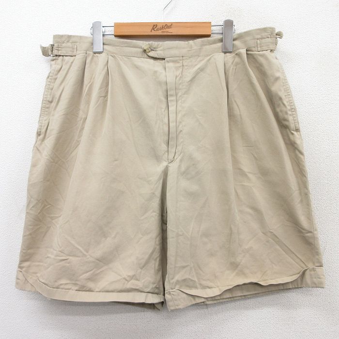 樂天商城 - 【中古】古着 ショート グルカパンツ ショーツ メンズ 90年代 90s ベージュ カーキ W36 中古 ボトムス 短パン ショーパン | 春夏 春物 春服 夏物 夏服 半ズボン カジュアル メンズファッション ファッション おしゃれ